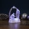 7'' LED Lighted Musical Icy Crystal Nativity Scene Christmas Decoration